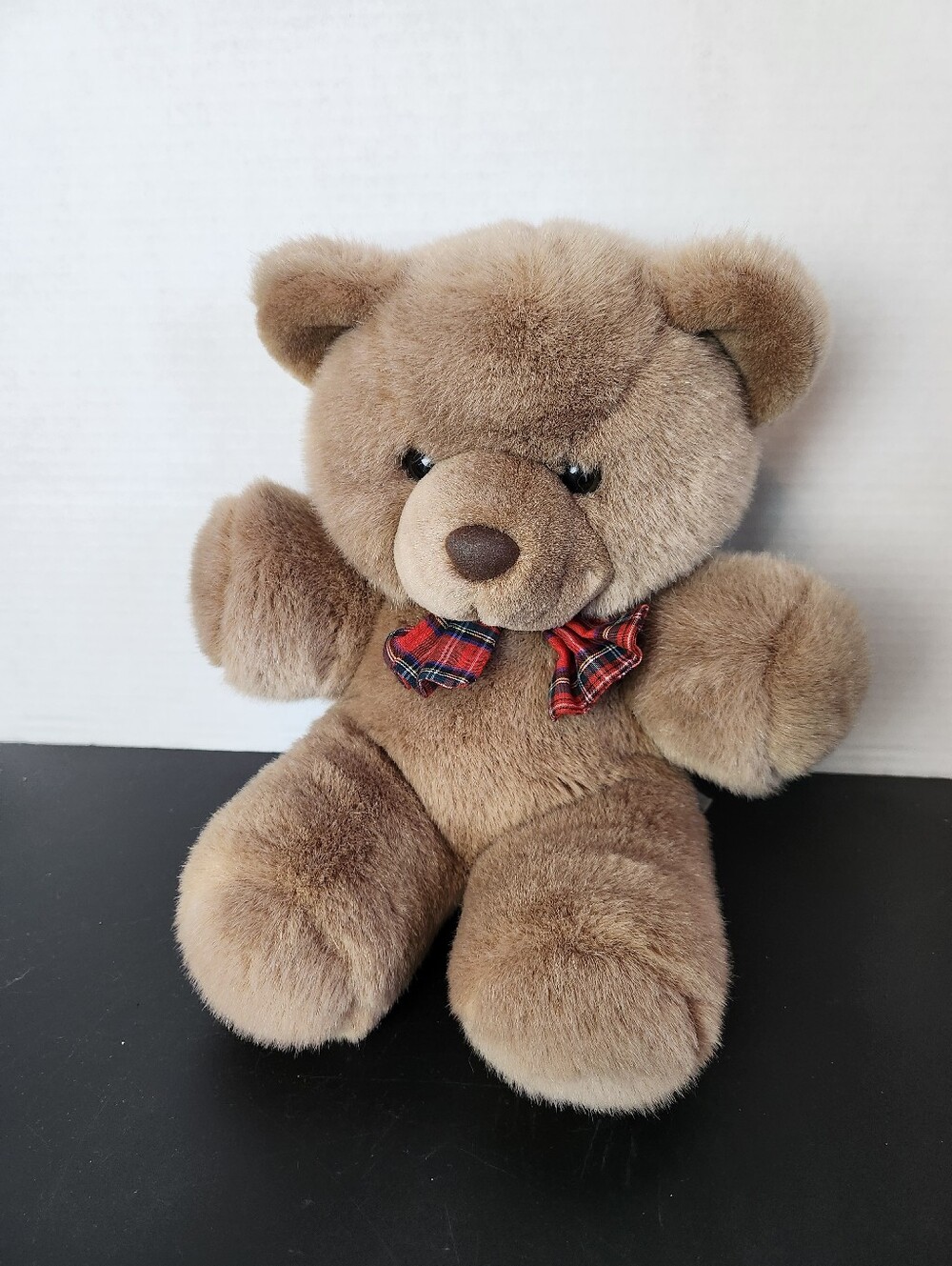 Vintage Ganz Bros 1990 Heritage Collection Plush Tan Bear Stuffed Animal Toy